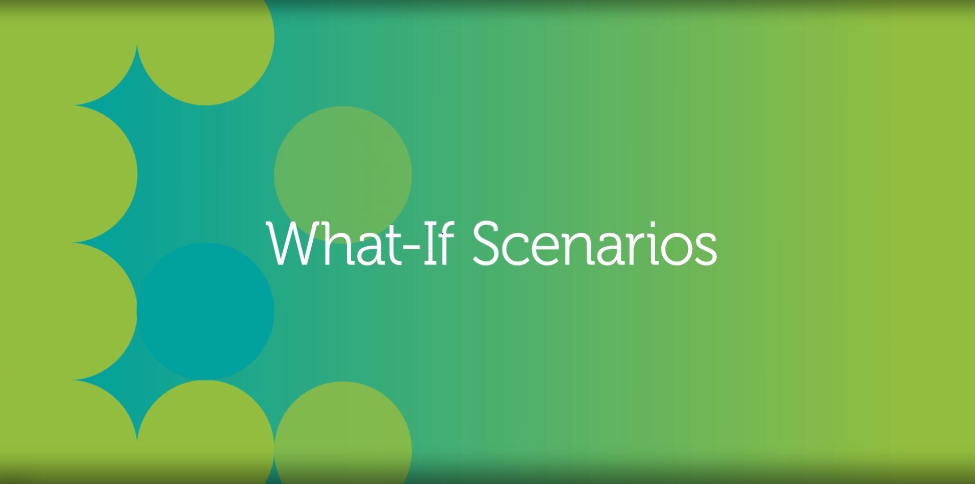 What-if Scenarios